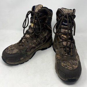 Herman Survivors Camo Hunting Work Boots, Mens Size 8